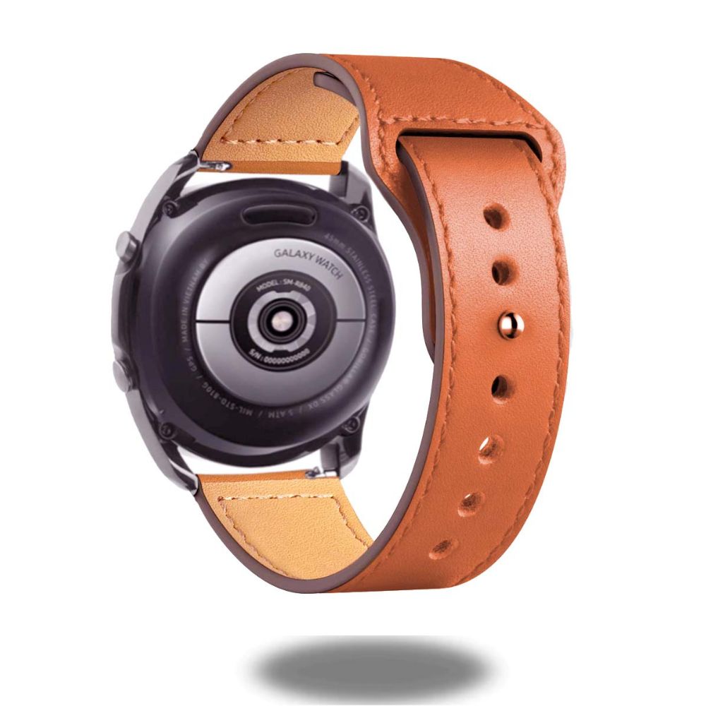 Bracelets en cuir élégants pour Samsung Galaxy Watch